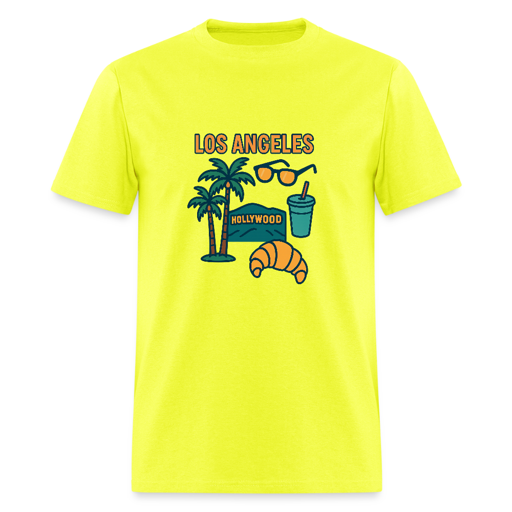 los angles - safety green